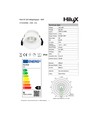6W HiluX D7 Gen2 dimbar RA95 - Utendørs, 420lm, 70lm/w, 2700K, Hvit