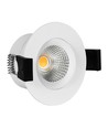 D3 Tilt360 Full Spectrum LED downlight RA97 - 3000K, Hvit