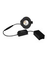 D3 Tilt360 Full Spectrum LED downlight RA97 - 3000K, Sort