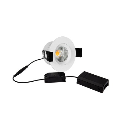 D8 Tilt360 Full Spectrum LED innfellingsspot RA97 - 2700K, Hvit