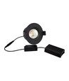 D8 Tilt360 LED downlight RA97 - 3000K, Sort