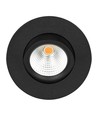 D8 Tilt360 LED downlight RA97 - 3000K, Sort