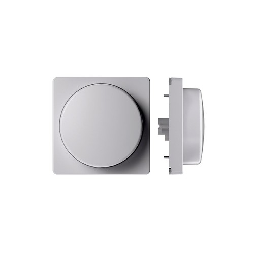 Front til ZigBee dreie dimmer - Lys grå
