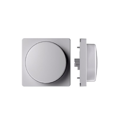 Front til ZigBee dreie dimmer - Lys grå