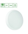 18W NYMPHEA CITY PRO LED taklampe med sensor - CCT, IP65, IK10, 1800lm, hvit, utendørs/innendørs