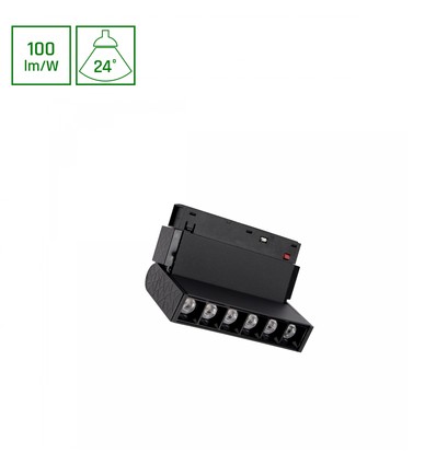 SHIFT Basic - Gitter XS Justerbar Lineær Lampe 110mm, 6W, 3000K, Sort