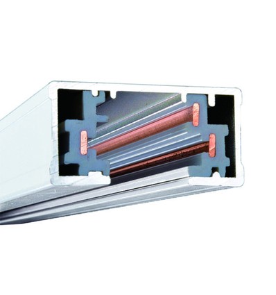 SPS SkinneLINE 1-fase 2M Hvit - Uten Lyskilde, Spectrum