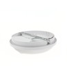 20W LED Technic lampe - IP54, IK07, Rund, 4000K, PIR sensor