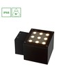 34W Torre vegglampe - 1650lm, IP44, 6000K, kald hvit, inkl. lyskilde