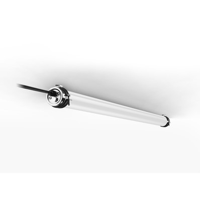 120cm 38W Dura69 LED-armatur, gjennomgangskoblet - IP69, 150lm/W, IK08, 1-10V