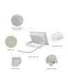 20W LED lyskaster - 2050lm, IP65, 6000K, kald hvit, utendørs