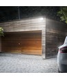 50W Noctis Lux 3 LED lyskaster med sensor - 4000K, IP44, hvit, utendørs