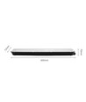 60cm LIMEA GIGANT HERMETIC LED armatur, 20W - IP65, IK09, Sort, inkl. 2x G13 rør, nøytral hvit