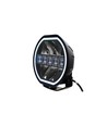 108W 7'' Beam HEXA, LED fjernlys - E-godkjent, dual posisjonslys, arbeidslampe
