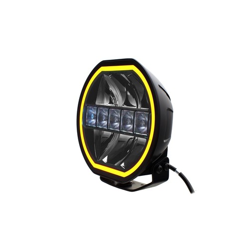 144W 9'' Beam HEXA - E-godkjent, LED fjernlys, dual posisjonslys, arbeidslampe
