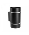 SQUALLA LUMO G9 VEGGLAMPE 230V IP20 80X150 SORT RUND