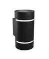 SQUALLA LUMO G9 VEGGLAMPE 230V IP20 80X150 SORT RUND