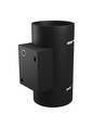 SQUALLA LUMO G9 VEGGLAMPE 230V IP20 80X150 SORT RUND