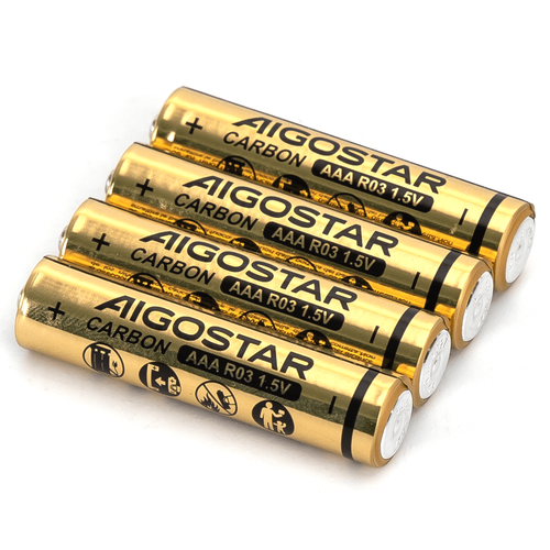 4-pak kull-sink AAA batteri - R03, 1.5V