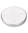 2 stk. Knappecellebatteri - CR1025, 3V