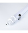 150cm 48W vanntett komplett LED-armatur, gjennomgangskoblet - IP65