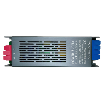 200W / 24V DC strømforsyning - 8,3A, IP20 innendørs