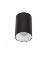 Chloe GU10 påbygningsspot - Sort, sylinderformet, IP20, aluminium, uten lyskilde