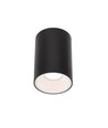 Chloe GU10 påbygningsspot - Sort, sylinderformet, IP20, aluminium, uten lyskilde