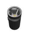 9W Torre ring vegglampe - IP54 utendørs, rund, CCT, 3 lysfarger, sort, inkl. lyskilde
