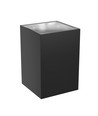 9W Torre vegglampe - IP54 utendørs, CCT, firkantet, 3 lysfarger, sort, inkl. lyskilde