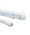Limea H LED armatur - Inkl. 1x 24W 150cm T8 LED rør, IP65 vanntett, gjennomgangskobling