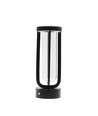 Outlet: Blomstervase med LED lys Innendørs/utendørs - Svart, dimbar, IP54 utendørs
