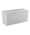 8W CCT vegglampe - IP54 utendørs, 20x10cm
