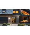 8W CCT vegglampe - IP54 utendørs, 20x10cm