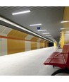 Limea H LED dobbeltarmatur - Inkl. 2x 24W 150cm T8 LED rør, IP65 vanntett, gjennomgangskobling