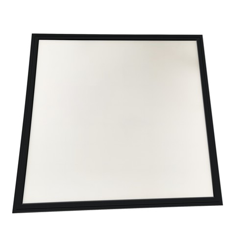 60x60 CCT LED-panel, 36W - Høyde: 35mm, 140lm/W, sort kant