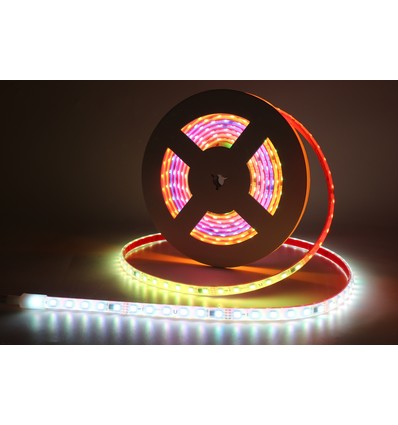 5m 12W/m RGBIC LED-strip - 24V DC, IP68, 60 LED pr. meter
