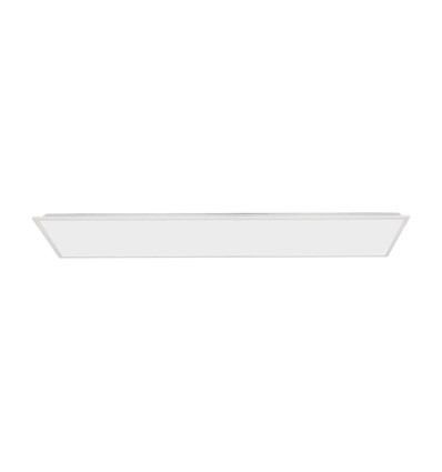 120x30 bakbelyst LED-panel, 40W - 120lm/W, hvit kant