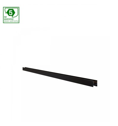 2m Shift Slim strømskinne til 48V, sort - 48V, IP20, 5 års garanti, aluminium