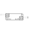 Lifud 30W / 550-700mA dimbar LED-driver - 25-40V, Triac fasedimming, flicker free