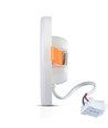 12W Ø12cm LED innfellingspanel - Samsung LED-chip, Hull: Ø7,5 cm, Mål: Ø12 cm