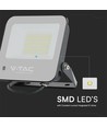 50W LED-lyskaster - RGB, arbeidslampe, med fjernkontroll