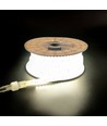 15m Selvlysende arbeidslys 230V LED stripe - IP67, 180 LED/m, 11W/m, 1000 lm/m, 4000K