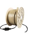 25m Selvlysende arbeidslys 230V LED strip - IP67, 180 LED/m, 11W/m, 1000 lm/m, 4000K