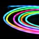5m RGBIC Neon Flex komplett sett 7x14 neonflex - USB, Bluetooth-app, fjernkontroll