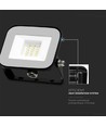 10W LED-lyskaster - Samsung LED-chip, arbeidslampe, utendørs
