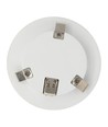 2.8W D1 Gen3 Full Spectrum LED innfellingsspot RA97 - 3000K, Hvit