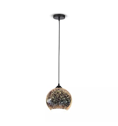 V-Tac 3D Glass pendellampe - Ø15 cm, E27