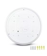 24W Rund LED-taklampe - Ø35cm, CCT, 3 lysfarger