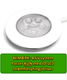 Outlet: ID-LED Innfellingsspot 2,5W i 3000K, Ra95 - Hvit